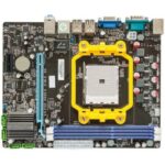 Материнская плата Esonic A55F1AL2, FM1 , AMD A55, mATX, 2xDDR3, 1xPCI-Ex16, 1xPCI-Ex1, 4xSATA2, 10/100, 6CH, VGA, 4xUSB2.0, 1x COM RTL {20} — изображение 2