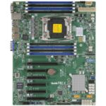 Материнская плата SuperMicro MBD-X10SRi-F-B OEM {10} ATX LGA 2011 8x 288-pin DDR4 DIMM slots Up to 1TB ECC 3DS LRDIMM Up to 512GB ECC LRDIMM Up to 256GB ECC RDIMM 10x SATA3 (6Gbps) ports 4x USB 3.0 ports 8x USB 2.0 ports 1x VGA port — изображение 2