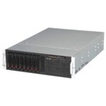 Корпус SuperMicro CSE-835BTQ-R1K28B 3U, ATX и E-ATX (13.68" x 13"), 8x 3.5" SAS/SATA Hot-Swap HD 2x 5.25", четыре 80мм вентилятора, 7 полноразмерных и 1 низкопрофильный слотов расширения, блок питания 1280Вт 80+ Platinum
