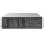 Корпус SuperMicro CSE-835BTQ-R1K28B 3U, ATX и E-ATX (13.68" x 13"), 8x 3.5" SAS/SATA Hot-Swap HD 2x 5.25", четыре 80мм вентилятора, 7 полноразмерных и 1 низкопрофильный слотов расширения, блок питания 1280Вт 80+ Platinum — изображение 2