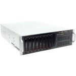 Корпус SuperMicro CSE-835BTQ-R1K28B 3U, ATX и E-ATX (13.68" x 13"), 8x 3.5" SAS/SATA Hot-Swap HD 2x 5.25", четыре 80мм вентилятора, 7 полноразмерных и 1 низкопрофильный слотов расширения, блок питания 1280Вт 80+ Platinum — изображение 3