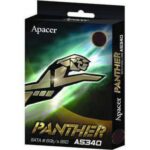 Твердотельный накопитель SSD Apacer AS340 Panther AP120GAS340G-1 120GB 2.5" Client SATA 6Gb/s, 530/480, IOPS 65/82K, MTBF1.5M, 3D TLC, 32MB, 70TBW, 0.532DWPD, RTL {100} (913944) — изображение 4