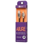 Кабели USB ACD USB кабель ACD-Allure Lightning ; USB-A Кожа, 1м, черный (ACD-U926-P5B) — изображение 3