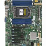 Материнская плата SuperMicro MBD-H11SSL-I-B ATX AMD EPYC(Socket SP3) AMD Rome 8xDDR4 16xSATA M.2, 2x1GbE (Intel® I210) IPMI 3xPCI-Ex16 + 3xPCI-Ex8 Video port — изображение 2