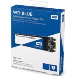 Твердотельный накопитель SSD WD Blue M.2 2280 WDS500G2B0B 500GB Client SATA 6Gb/s, 560/530, IOPS 95/84K, MTBF 1,75M, 3D NAND TLC, 200TBW, Retail {50} (856261) — изображение 3