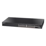 Коммутатор Edge-corE ECS2100-28P Edge-corE 24 ports 10/100/1000Base-T + 4G SFP uplink ports with 24 port PoE (192W) L2 Gigabit Ethernet Switch - Pro Smart
