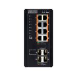 Коммутатор Edge-corE 8 10/100/1000 BASE-T PoE+ Ports , plus 4 100/1000BASE-X SFP Industrial Gigabit Ethernet Switch Edge-corE ECIS4500-8P4F — изображение 2