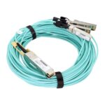 Кабель Edge-corE 100 Gbps to 4 x 25 Gbps AOC cable with 10M