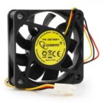 Вентилятор в корпус Gembird D6015SM-3 60x60x15, втулка, 3 pin, провод 25 см {100}