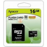 Карта памяти Apacer microSDHC 16GB Apacer Memory Card AP16GMCSH10U1-R UHS-I U1 Class 10, Adapter, (898869) Retail — изображение 3