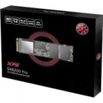 Твердотельный накопитель SSD ADATA 512GB XPG SX8200 Pro Client M.2 2280 ASX8200PNP-512GT-C PCIe Gen3x4 with NVMe, 3350/2350, IOPS 390/380K, MTBF 2M, 3D TLC, 320TBW, NVMe 1.3, Heat Sink, RTL (469458) — изображение 2