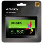 Твердотельный накопитель SSD ADATA SU630SS ASU630SS-240GQ-R 240GB 2.5" Client SATA 6Gb/s, 520/450, IOPS 30/65K, MTBF 1.5M 3D QLC, 50TBW, RTL (469175) — изображение 2