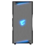 Корпус Gigabyte AORUS C300 Glass MidTower, ATX, USB-C x1, USB3.0 x2, Audio I/O, GPU:400mm, Black, TG (551223) — изображение 2