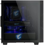 Корпус Gigabyte AORUS C300 Glass MidTower, ATX, USB-C x1, USB3.0 x2, Audio I/O, GPU:400mm, Black, TG (551223) — изображение 3
