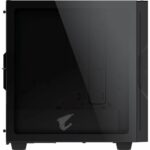 Корпус Gigabyte AORUS C300 Glass MidTower, ATX, USB-C x1, USB3.0 x2, Audio I/O, GPU:400mm, Black, TG (551223) — изображение 4