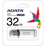 USB накопитель ADATA C906 AC906-32G-RWH USB 2.0,32GB White, RTL (791905) — изображение 2
