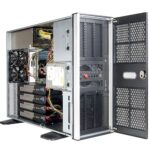 Корпус Chenbro RM41300H12*13729 For Tesla GPU MB 12"x13", 3x5.25"+2x3"+4 Internal 3.5, 120mm FAN, wo PSU, w/ Front Door — изображение 9