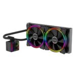 Жидкостная система охлаждения ALSEYE H280 TDP 200W (при T воздуха 45 С)Universal Platfrom PWM Single 5colors+ LED 140mm*2 {6} — изображение 2