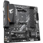 Материнская плата Gigabyte B550M AORUS ELITE, Socket AM4, AMD B550, 4xDDR4-3200, DVI-D+HDMI, 2xPCI-Ex16, 1xPCI-Ex1, 4xSATA3(RAID 0/1/10), 2xM.2, 8 Ch Audio, GLan, (4+2)xUSB2.0, (4+2)xUSB3.2, 1xPS/2, mATX, RTL {10} (809546) — изображение 4