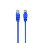 Кабель Cablexpert Патч-корд UTP PP12-0.5M/B кат.5e, 0.5м, литой, многожильный (синий) (038539) — изображение 2