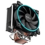 Вентилятор PCCooler Bad Pack PCCooler GI-X5B Кулер S775/115X/AM2/AM3/AM4 (TDP 160W, вент-р 120мм с PWM, Blue LED FAN, 5 тепловых трубок 6мм, 1000-1800RPM, 26.5dBa)