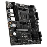 Материнская плата MSI Bad Pack B550M PRO-VDH WIFI B550, AM4, 4*DDR4, 1*PCIEx16, 2*PCIEx1, 2*M.2, 1*TypeC, 6*USB3.2Gen1, 6*USB2.0, 4*SATA3.0, 1G, VGA, DP, HDMI, M-ATX, RTL — изображение 3