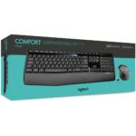 Комплект беспроводной Logitech Wireless Combo MK345 |920-008534| клавиатура черная, 104 клавиши, |920-008534| мышь M280, черная, оптическая, 3 кнопки, под правую руку, 2.4GHz, USB-ресивер, (073197) — изображение 4