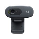 Веб-камера Logitech C270 черная, 3Mp интерполяция, HD 720p@30fps, угол обзора |960-001063| 60°, складная конструкция, USB2.0, кабель 1.5м {8} — изображение 2