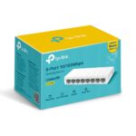 Коммутатор TP-LINK Bad Pack LS1008 8-портовый 10/100 Мбит/с неуправляемый коммутатор, 8 портов RJ45 10/100 Мбит/с, пластиковый корпус, настольный/монтируемый на стену, plug and play, энергосберегающая технология, {48} (089085) — изображение 2