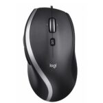 Мышь Logitech M500s Advanced Black |910-005784| черно-серебристая, 7 кнопок, 400–4000 dpi, USB,1.8м, эргономичная, колесико сверхбыстрой прокрутки (088702)