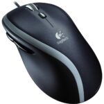 Мышь Logitech M500s Advanced Black |910-005784| черно-серебристая, 7 кнопок, 400–4000 dpi, USB,1.8м, эргономичная, колесико сверхбыстрой прокрутки (088702) — изображение 2