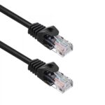 Патч-корд ACD-LPU5C-2DB Cat5e UTP 24AWG 4Pair, 7/0.18мм CU Черный, 0.2м, (741692) — изображение 2