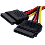 Переходник питания IDE-устройств 1big в 2SATA ExeGate EX-CC-SATA-PSY 15см — изображение 3