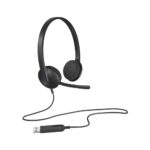 Гарнитура Logitech H340 |981-000475| черная, USB, поворотный микрофон, кабель 1.8м — изображение 5