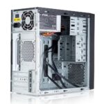Корпус FoxLine Case Foxline FL-733 |FL-733-FZ450R| , mATX, 2x5.25EXT, 2x3.5EXT, 5x3.5INT, 2xUSB2.0, HDA, w/o FAN, |FL-733-FZ450R| w/450W ATX PSU, w/1.2m EU pwr cord — изображение 3