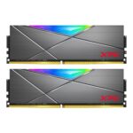 Модуль памяти ADATA XPG SPECTRIX D50 RGB Grey Gaming Memory AX4U320016G16A-DT50 32GB DDR4 3200 DIMM Non-ECC, CL16, 1.35V, Heat Shield, Kit (2x16GB), RTL (931283)