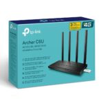 AC1200 Двухдиапазонный Wi Fi роутер. 300 Мбит/с на 2,4 ГГц + 867 Мбит/с на 5 ГГц. 4 антенны, 1 гигабитный порт WAN + 4 гигабитных порта LAN, порт USB 2.0. приложение Tether, режим точки доступа, поддержка IPv6, IPTV, Beamforming, Airtime Fairness, MU-MIMO, сервер VPN, поддержка облака — изображение 4