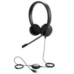 Гарнитура проводная Jabra EVOLVE 20 MS Stereo RTL / USB-A / {48} (016970) — изображение 2