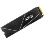 Твердотельный накопитель SSD ADATA XPG GAMMIX S70 BLADE 1TB M.2 2280 AGAMMIXS70B-1T-CS Client PCIe Gen4x4 with NVMe, 7400/5500, IOPS 350/720K, MTBF 2M, 3D TLC, 740TBW, 0,41DWPD, Heatsink, RTL (933065)
