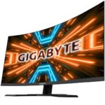 Монитор Gigabyte 31.5" G32QC A-EK Gaming monitor Black (VA, 2560x1440, HDMI+HDMI+DP, 1 ms, 178°/178°, 350 cd/m, 3000:1, 2xUSB3.0, 165Hz, Curved (20VM0-GG32QCABA-1EKR) (811495) — изображение 3