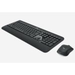 Комплект клавиатура и мышь Logitech беспроводной MK540 Advanced |920-008686| клавиатура черная, мультимедийная, 114 |920-008686| клавиш с защитой от воды, мышь черная, оптическая 1000dpi, 3 кнопки, 2.4GHz, USB-ресивер (077478) {4} — изображение 2
