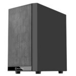 Корпус для ПК Silverstone Bad Pack SST-PS15B-PRO Precision Mini Tower Micro ATX Computer Case, tempered glass Controller, black, 2x 120mm ARGB, 1x ARGB bp — изображение 2