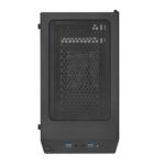 Корпус для ПК Silverstone Bad Pack SST-PS15B-PRO Precision Mini Tower Micro ATX Computer Case, tempered glass Controller, black, 2x 120mm ARGB, 1x ARGB bp — изображение 6