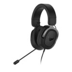 Гарнитура ASUS TUF GAMING H3 GUN METAL 294g 20 ~ 20000Hz 3,5mm wired (90YH028G-B1UA00)