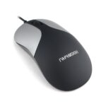 Мышь Гарнизон GM-215, USB, чип- Х, черный/серый, soft touch, 1000 DPI, 2кн.+колесо-кнопка, кабель 1,5м (795212) — изображение 2
