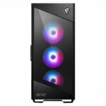 Корпус MSI MPG VELOX 100R 2xUSB 3.0, 1xType C, 4x120mm ARGB Fan, ARGB Control Board, Tempered Glass Window, Glass Front Panel, Brown Box (829315) — изображение 3