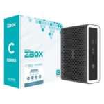 Платформа системного блока с ЦПУ Zotac ZBOX NANO ZBOX-CI665NANO SFF, FANLESS, i7-1165G7, 2X DDR4 SODIMM, 2.5" SATAIII BAY, 2 GLAN, WIFI, BT,DP/HDMI, EU+UK PLUG (624056)