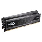 Модуль памяти Apacer NOX Black Gaming Memory AH4U16G32C28YMBAA-2 16GB DDR4 3200 DIMM Non-ECC, CL16, 1.35V, Kit (2x8GB), Intel XMP 2.0, Heat Sink, RTL