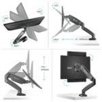 Кронштейн Onkron ONKRON кронштейн (держатель) для монитора 13"-32" дюймов настольный, чёрный G80 G80B (156820) {5} — изображение 4
