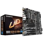 Материнская плата Gigabyte B660 DS3H AX DDR4, Socket 1700, Intel®B660, 4xDDR4-3200, HDMI+DP, 5xPCI-Ex16, 4xSATA3(RAID 0/1/5/10), 2xM.2, 8Ch Audio, GLan, WiFi, (4+4)xUSB2.0, (1+2)xUSB3.2, (1+1)xUSB3.2 Type-C™, 1xPS/2, ATX, RTL (833381)